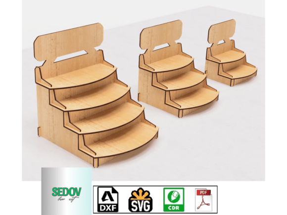 Expositor De Mostrador Para Venta Minorista Creativo Digital